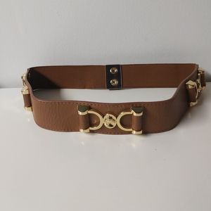 🤯2/$15 Aldo Light Brown Poly Belt Size Small (S)